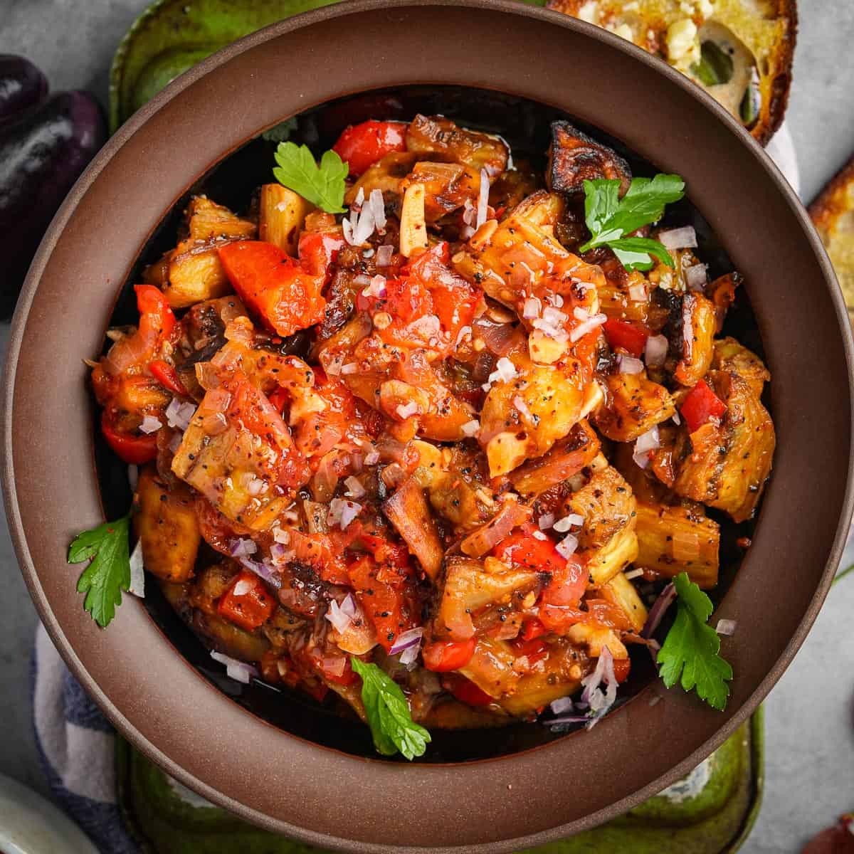 Soslu Patlıcan